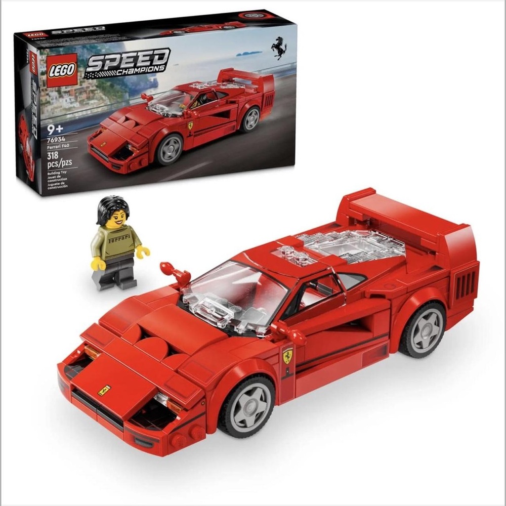 LEGO Speed Champions Red Sports Car Set